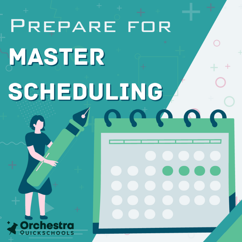 Prepare for Master Scheduling with Orchestra