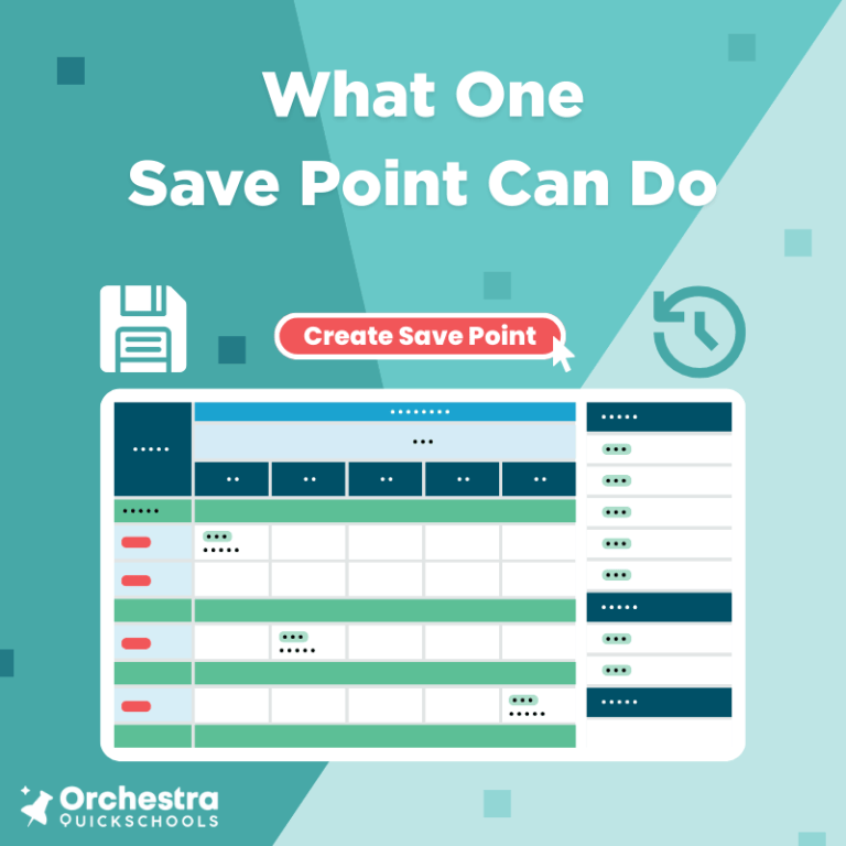 Save Point Sam What One Save Point Can Do: Flexibility for School Scheduling – Blog