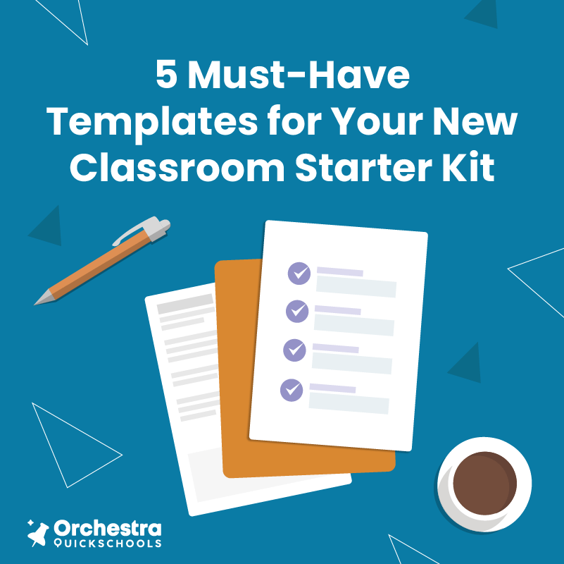 5 Must-Have Templates for Your New Classroom Starter Kit