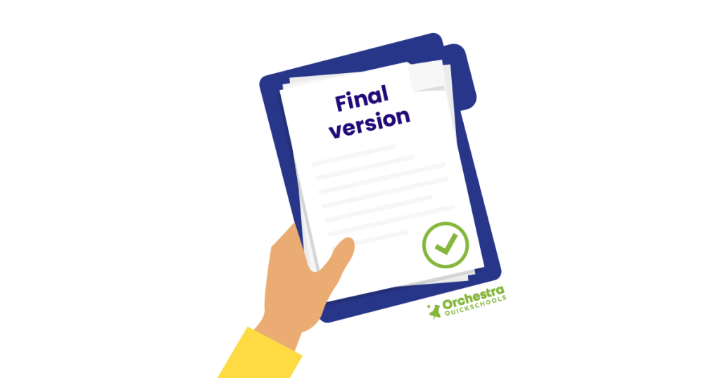 Share the Final Schedule Without Another Round of Confusion